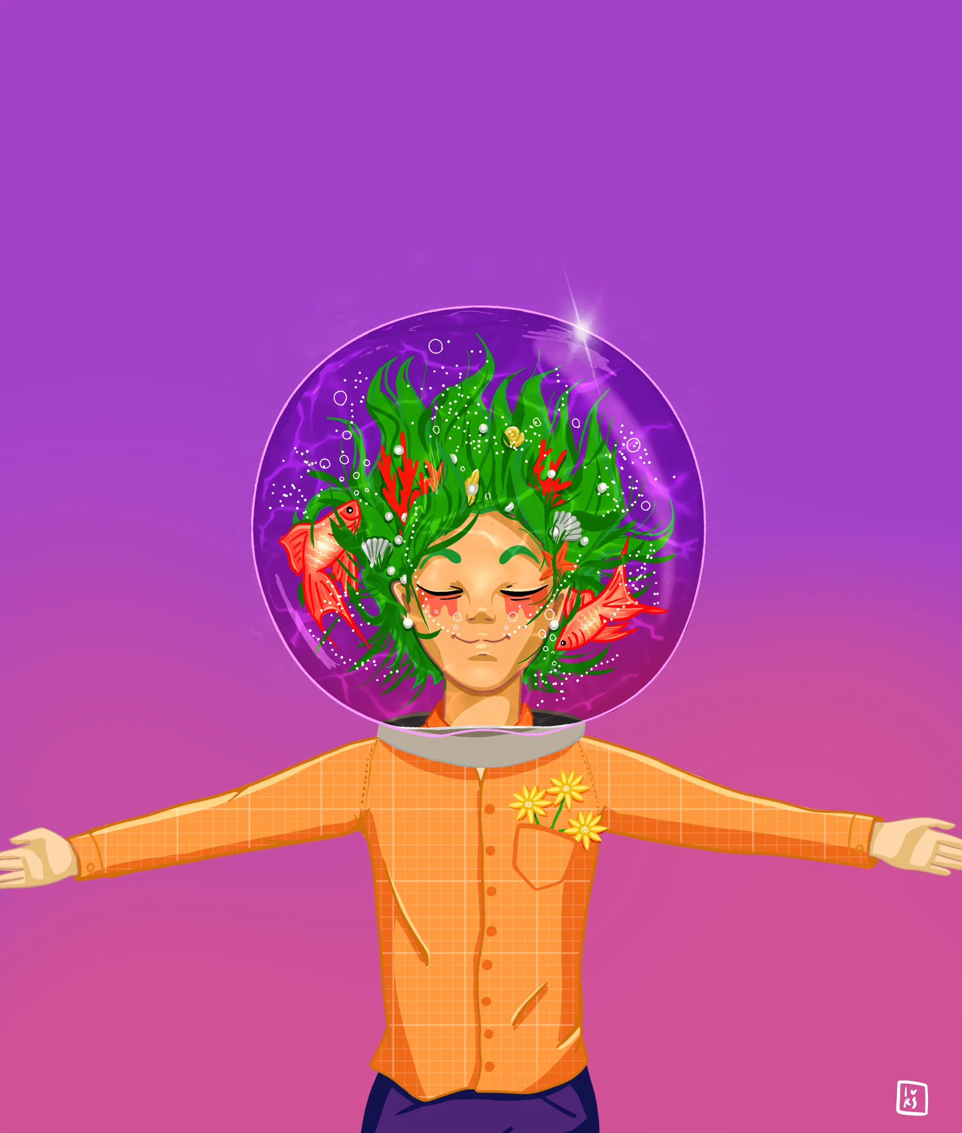 Ilustración personal 5 — serie anual de Lucas Ortega
